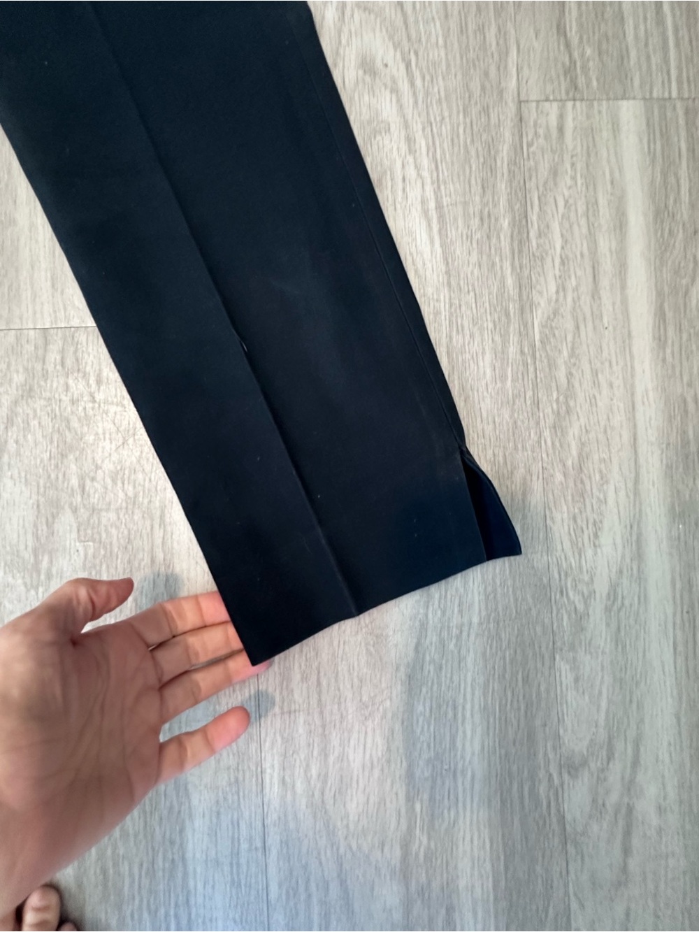 Celine Paris Black Cigarette Trouser Pants Sz 40 - Picture 10 of 10